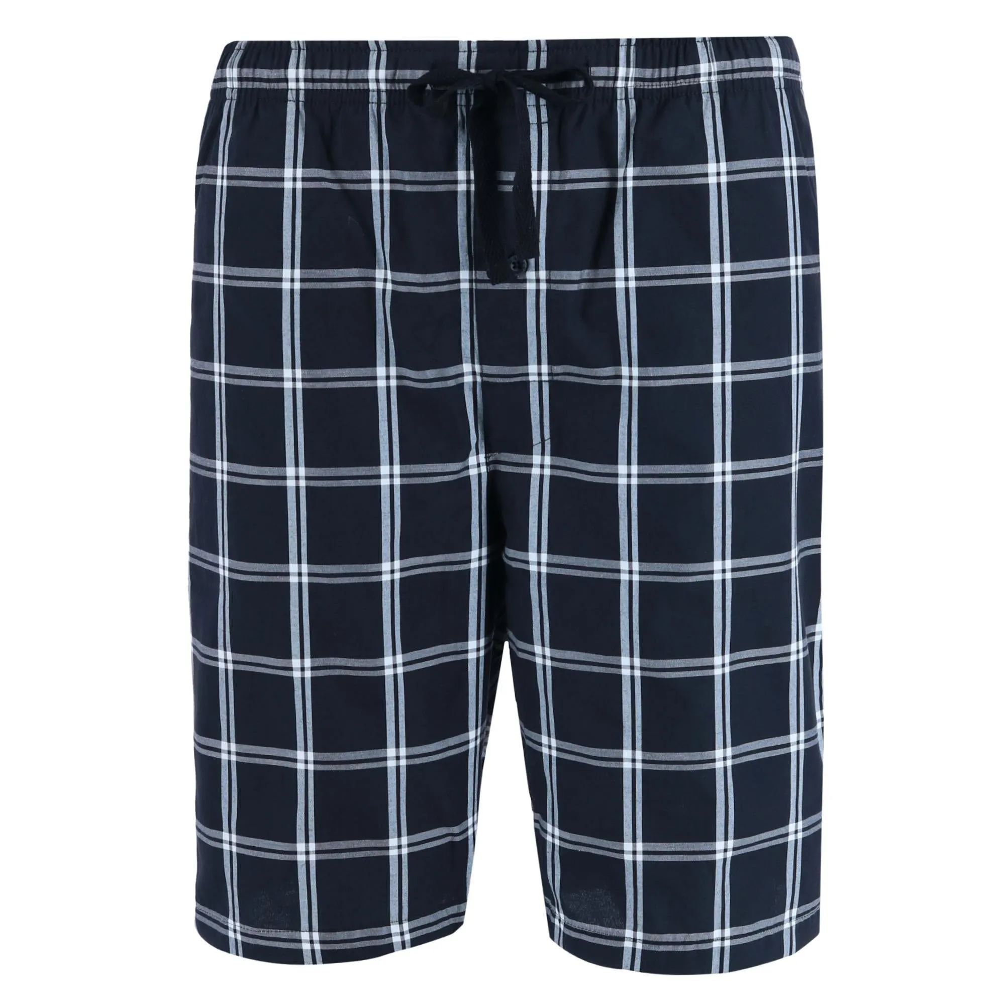 Men's Woven Cotton Pajama Sleep Shorts
