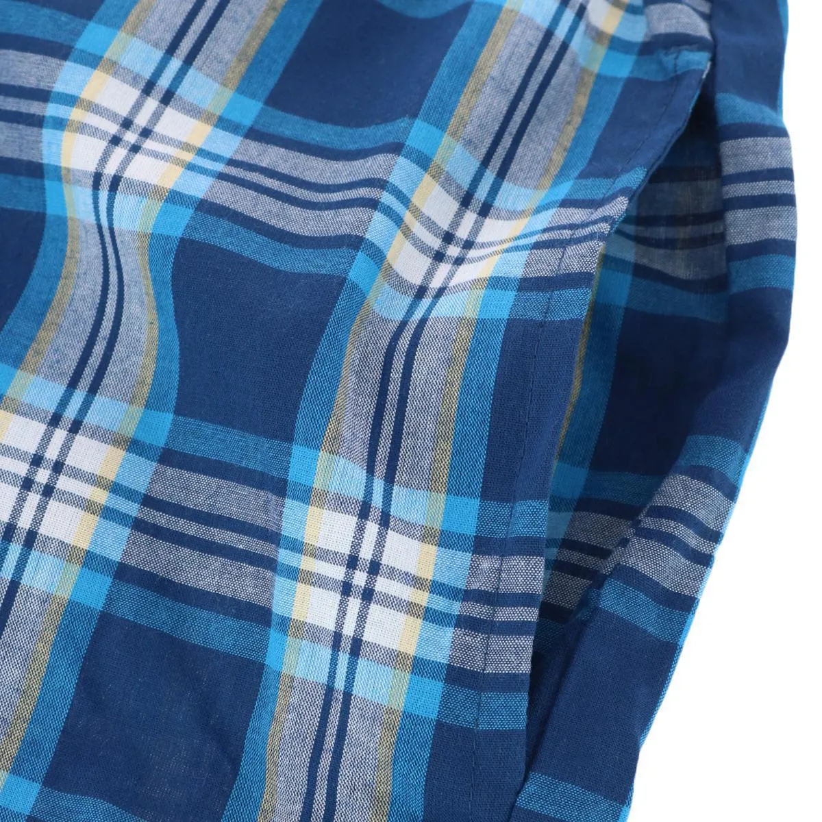 Men's Woven Cotton Pajama Sleep Shorts