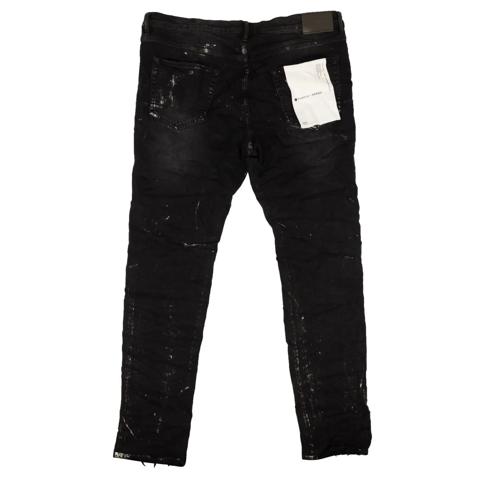Metallic Silver Jeans