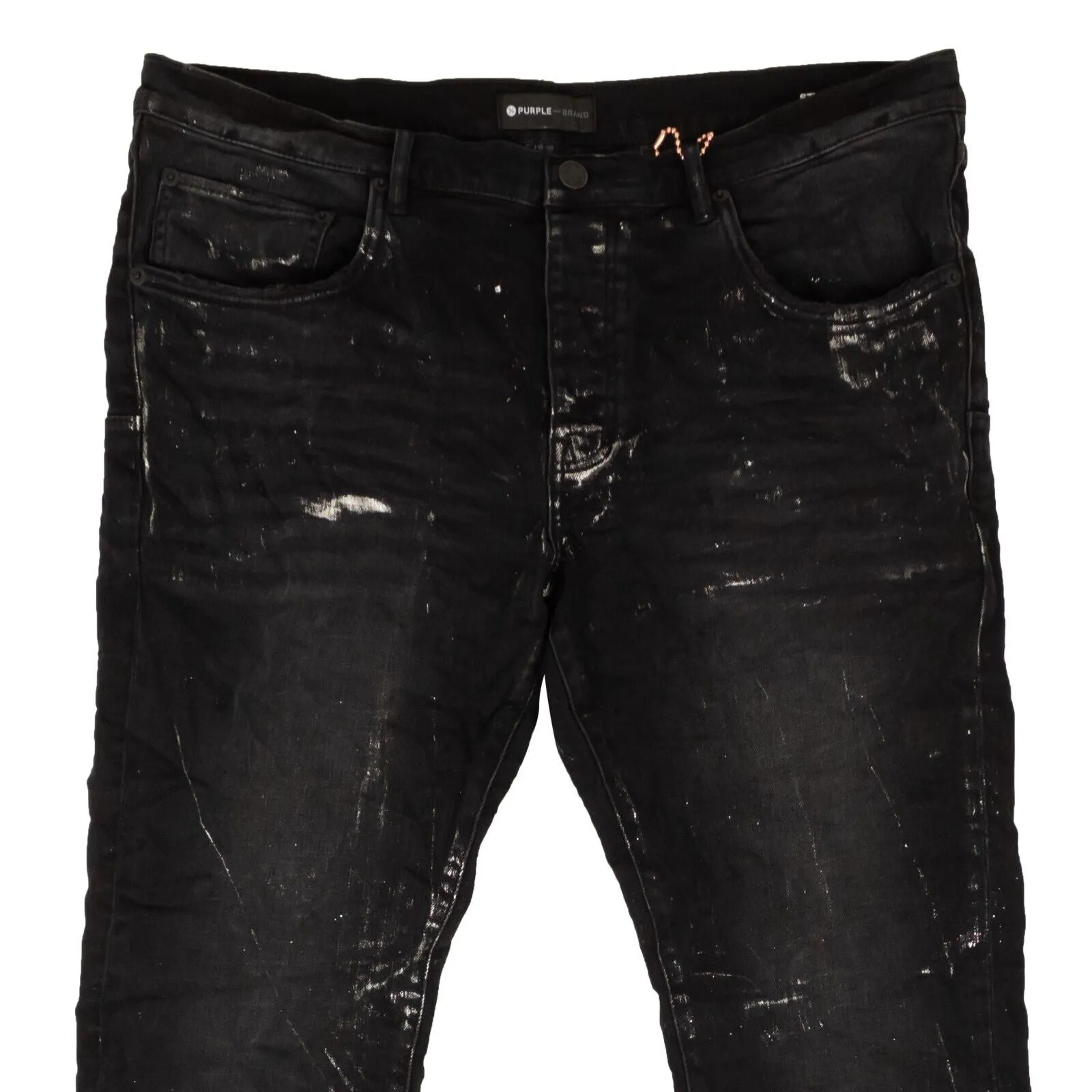 Metallic Silver Jeans