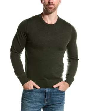 Mette mens  Merino Wool Crewneck Sweater, XXL, Green