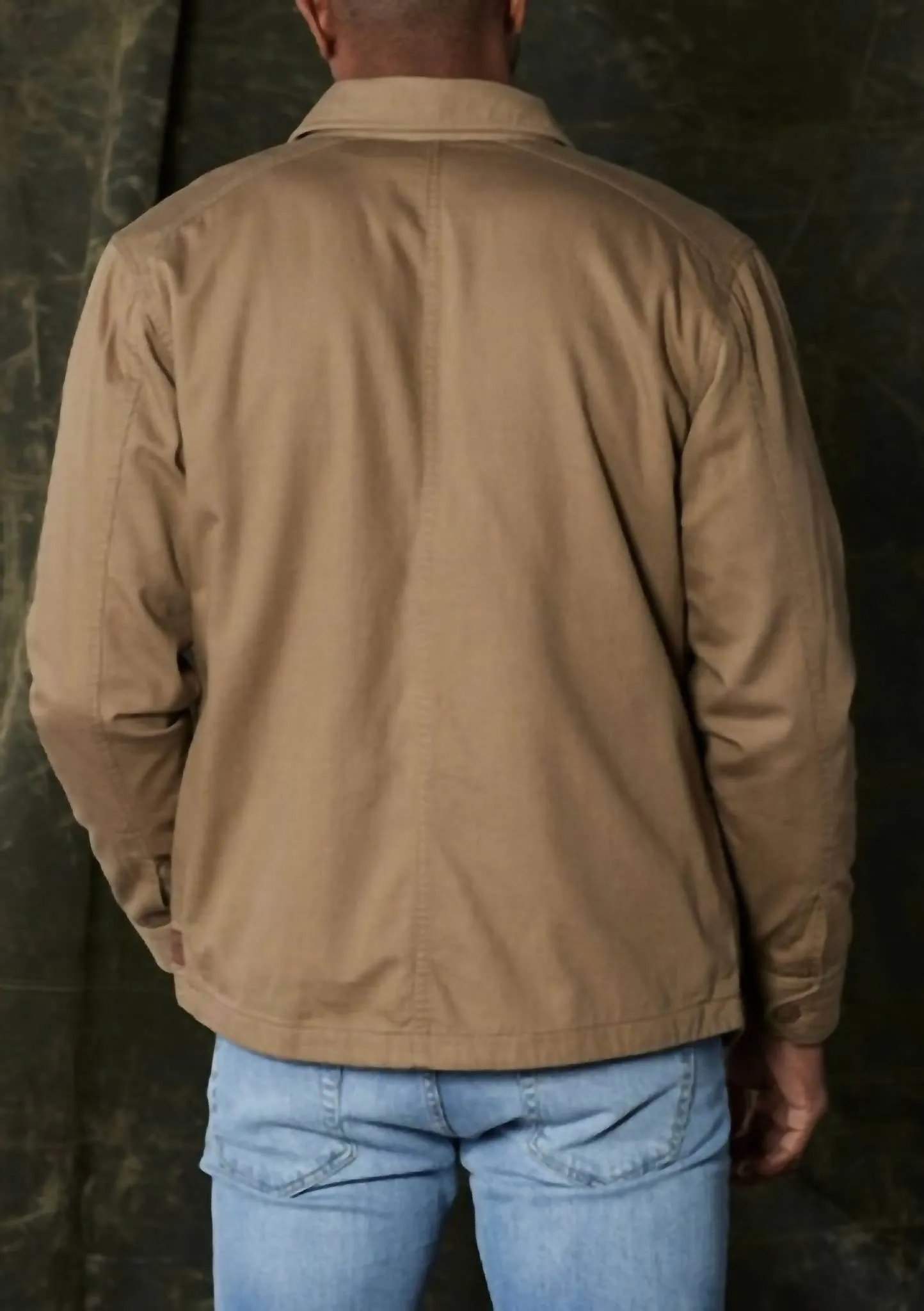 Military Cpo Jacket In Toasted Chestnut