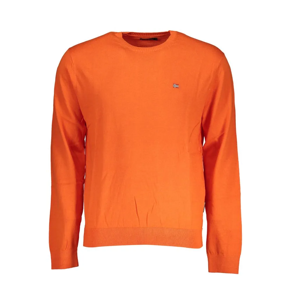 Napapijri  Long Sleeve Crew Neck Cotton Men's Sweater