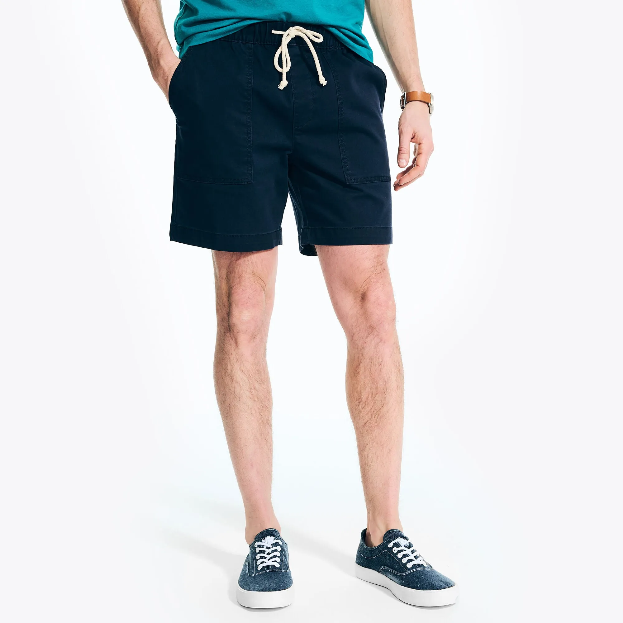Nautica Mens 7" Pull-On Boardwalk Short