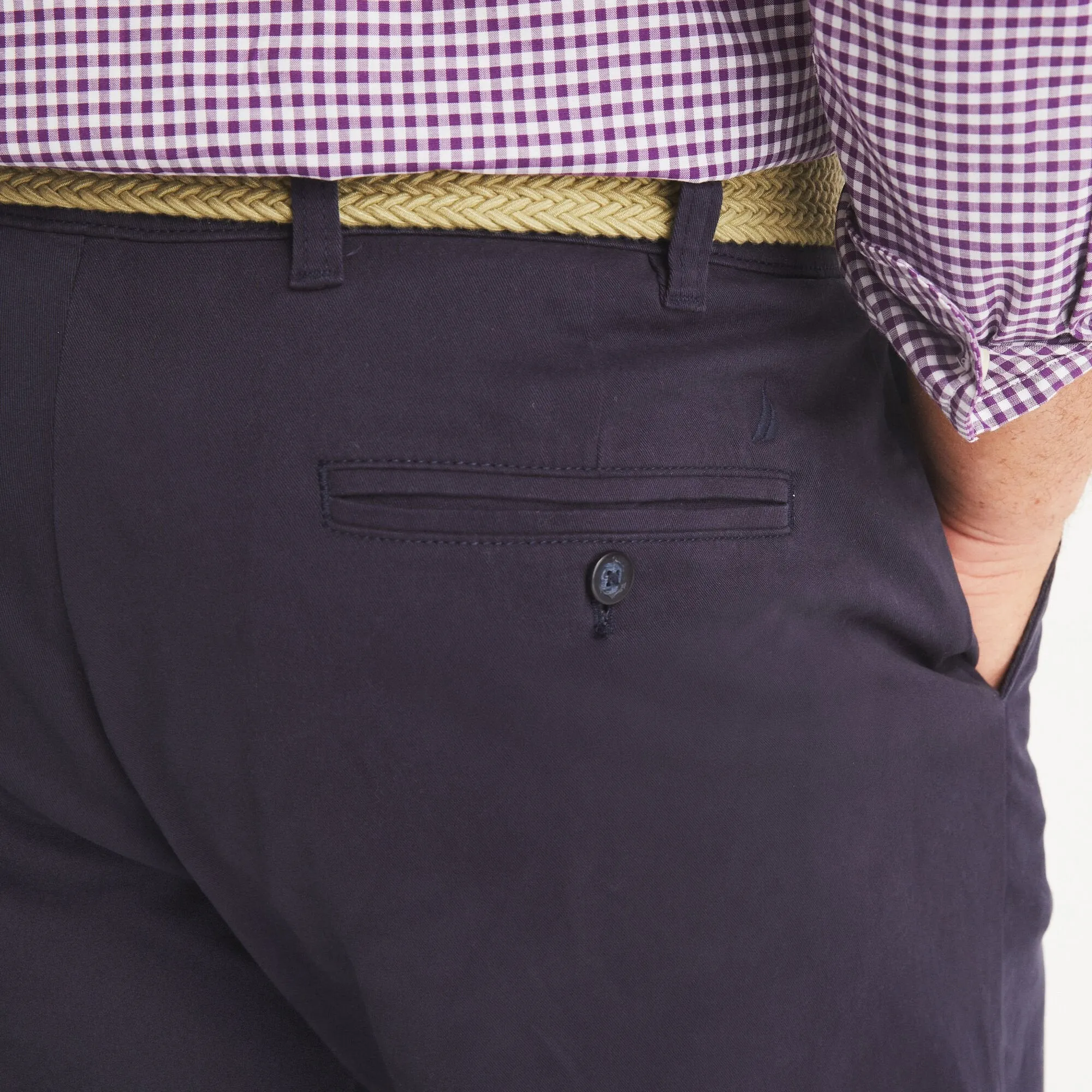 Nautica Mens Big & Tall Classic Fit Deck Pant