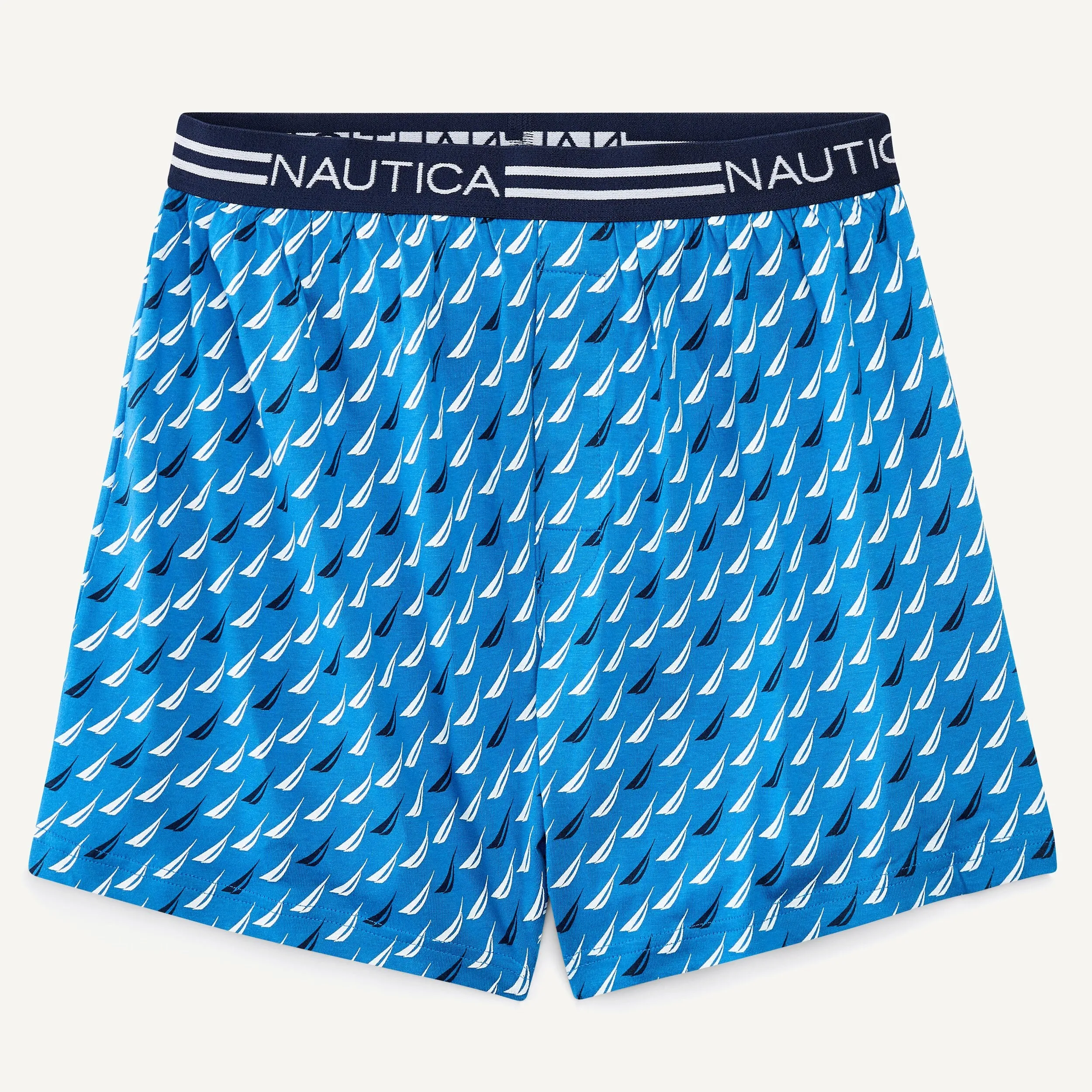 Nautica Mens Holiday Print Knit Boxer