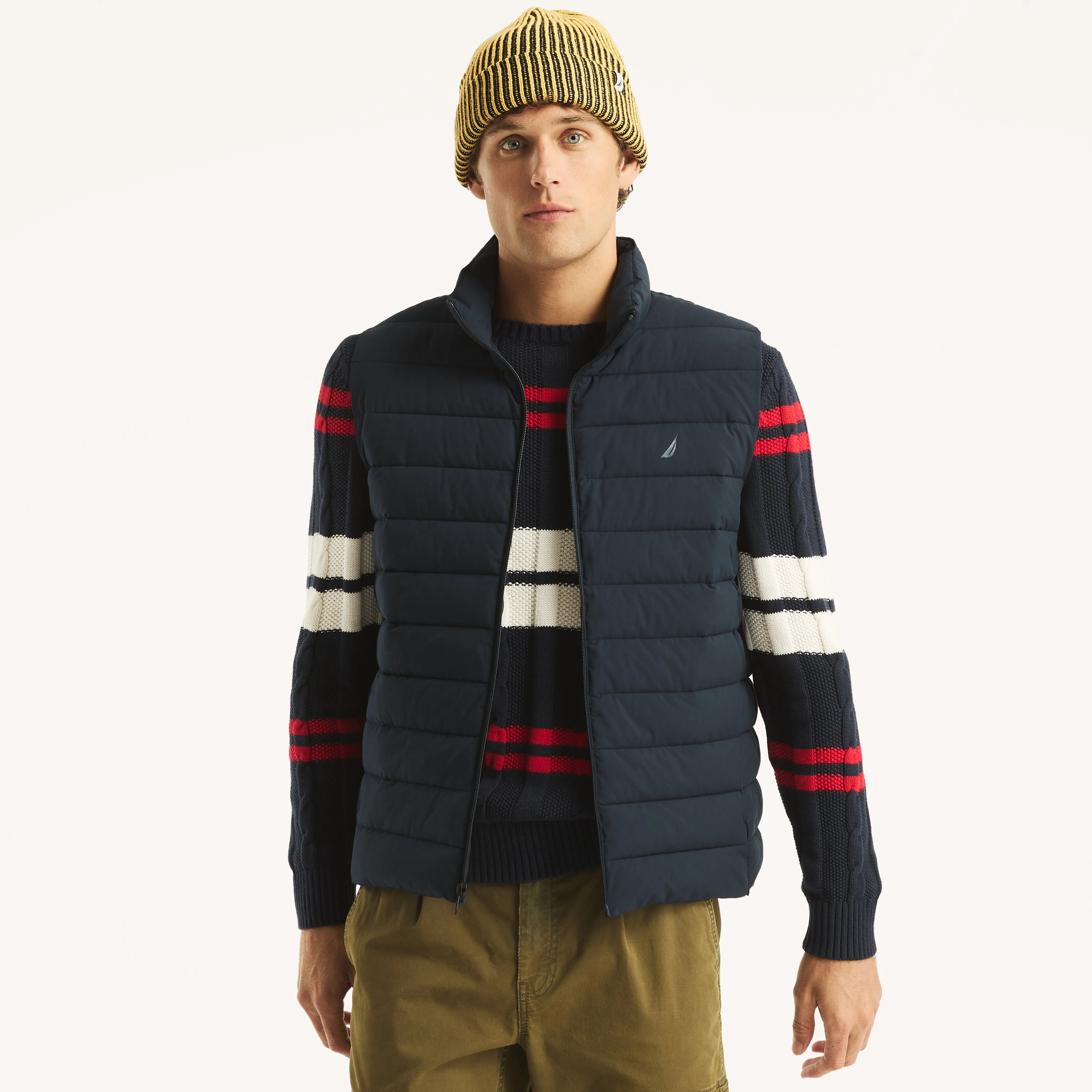 Nautica Mens Quilted Vest