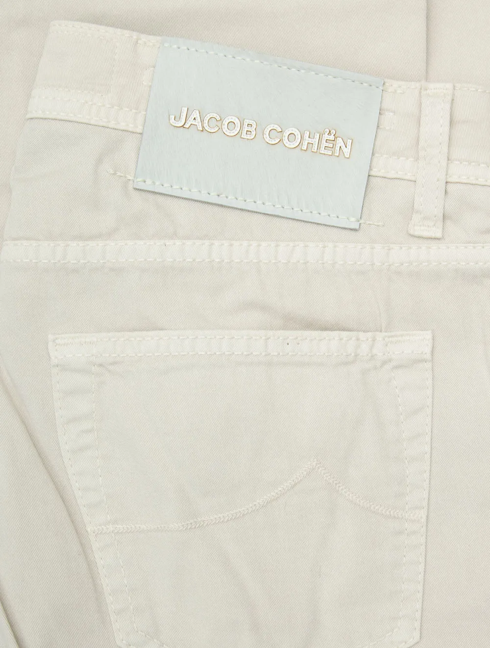 Nick 5 Pocket Super Slim Jeans Off White