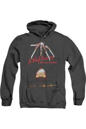 Nightmare On Elm Street Alternate Poster Adult Heather Hoodie / Hooded Sweatshirt