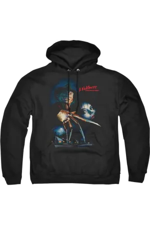 Nightmare On Elm Street Elm Street Poster Adult Pull Over Hoodie / Hooded Sweatshirt