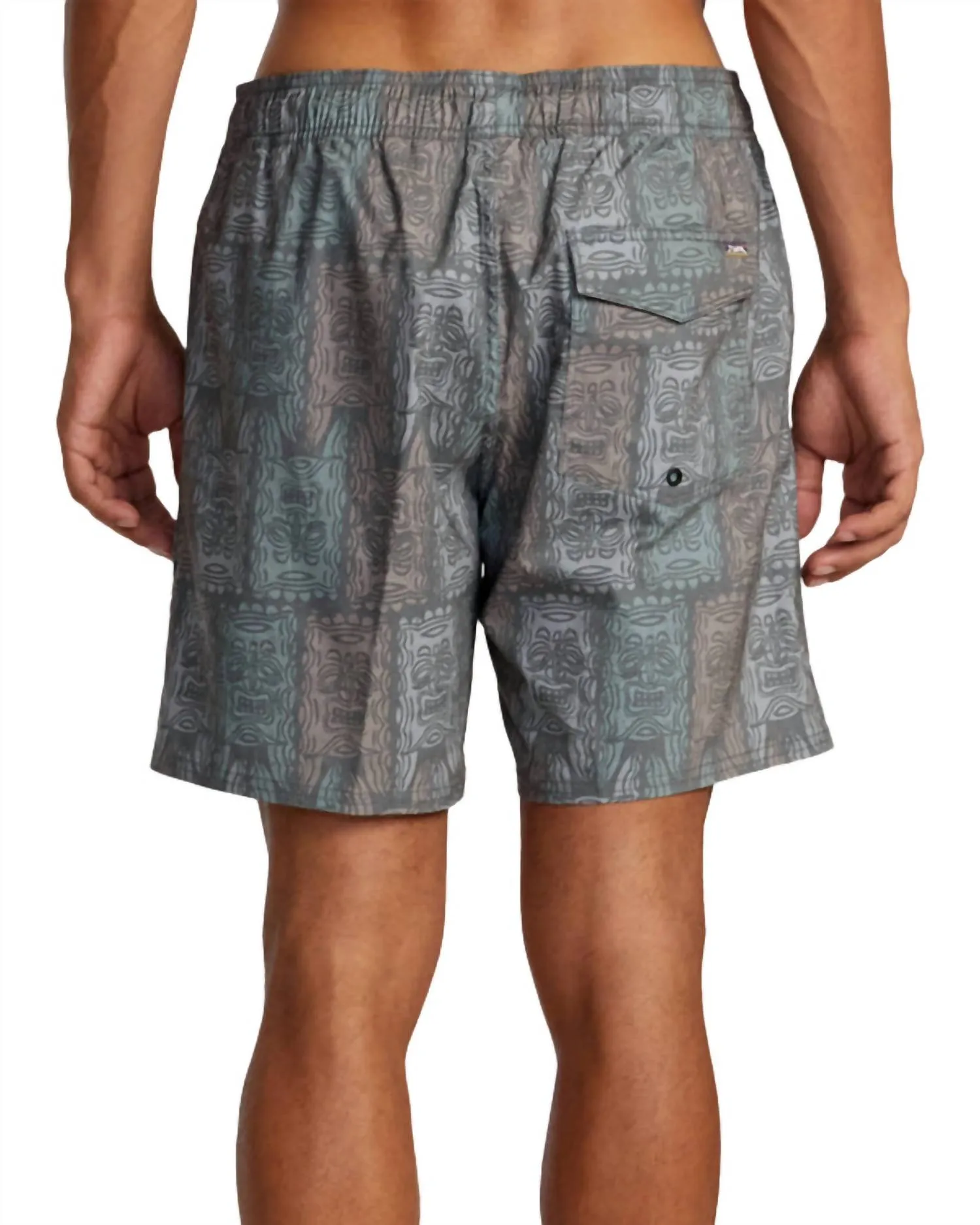 Oblow Tapa Elastic Short In Black