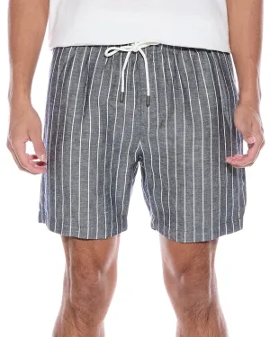 Onia Air Linen-Blend Pull-On Short