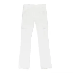 OPTIC CARGO WHITE SKINNY JEANS