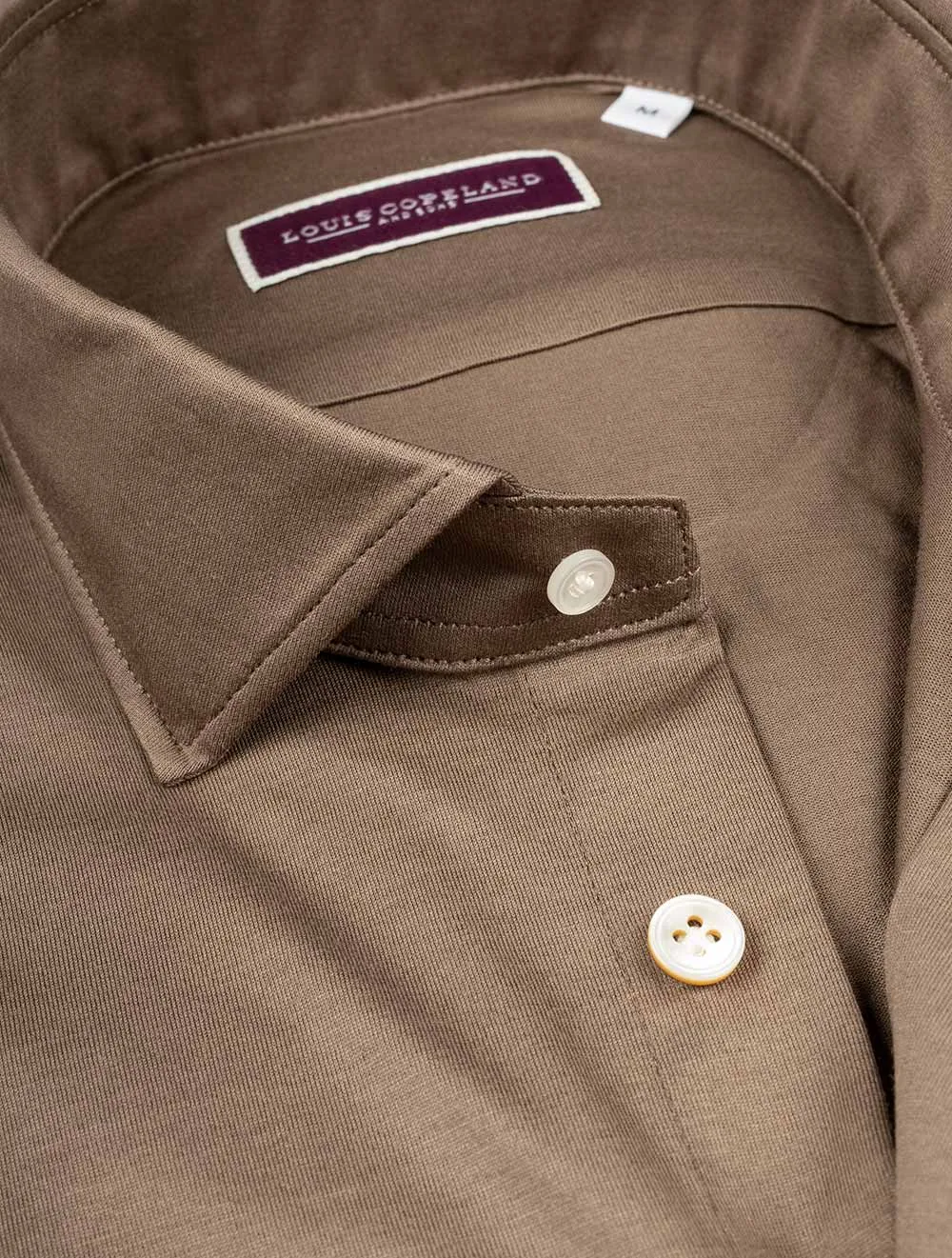 Oregan Jersey Shirt Brown