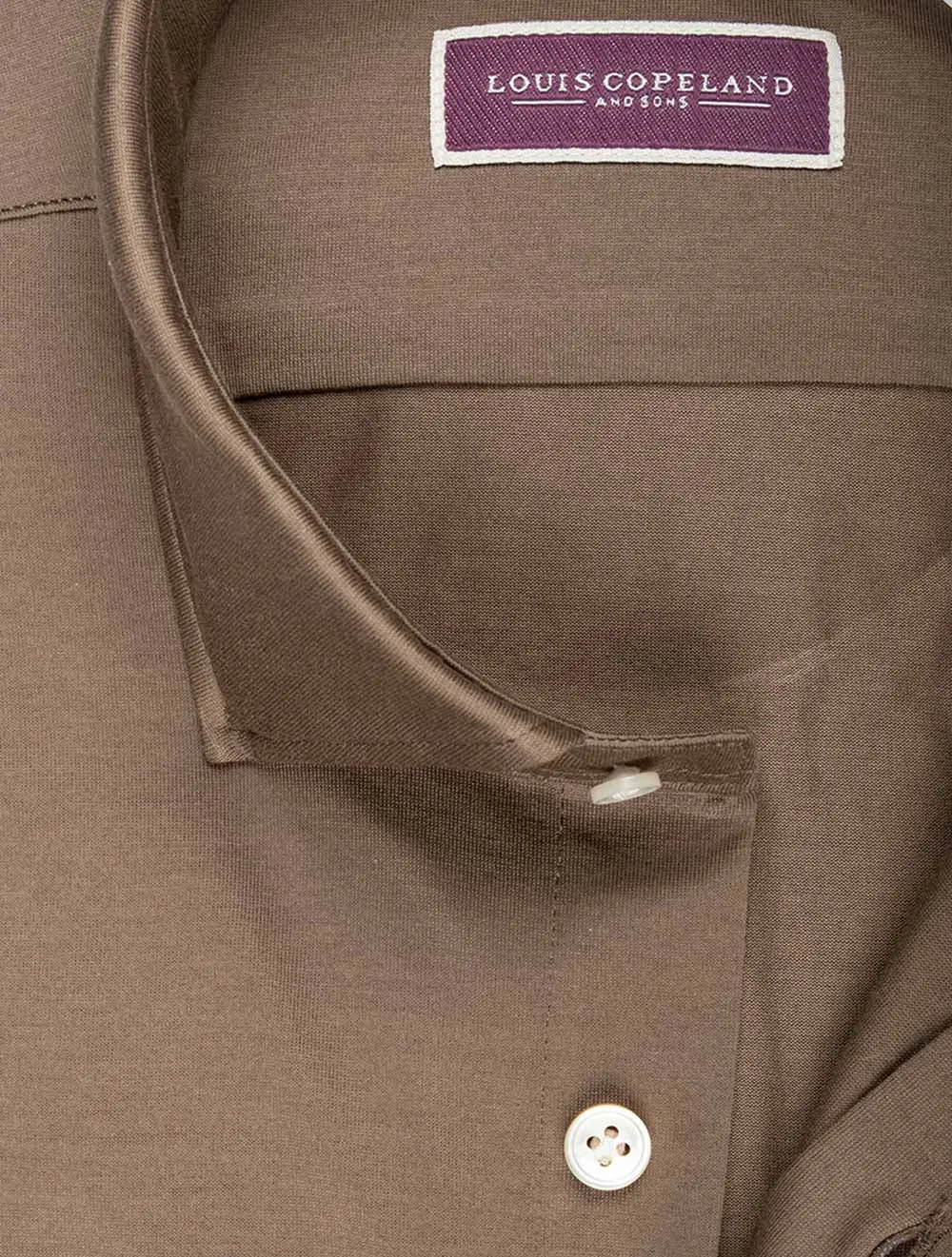 Oregan Jersey Shirt Brown
