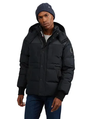 Pajar Men’s Comet Mixed Media Puffer with Detachable Hood