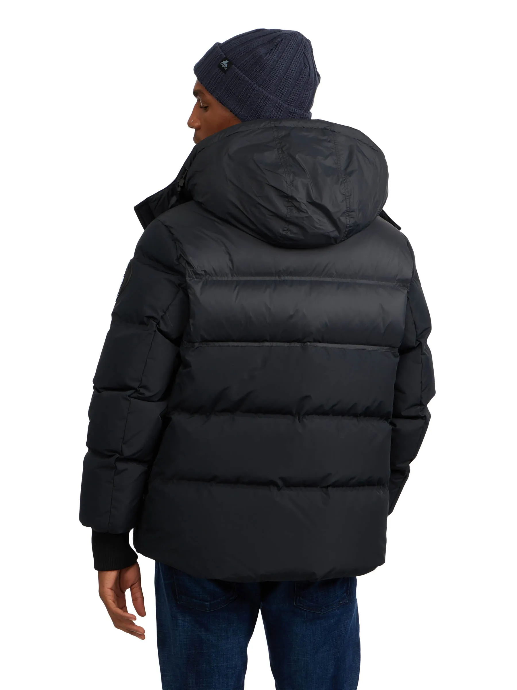 Pajar Men’s Comet Mixed Media Puffer with Detachable Hood