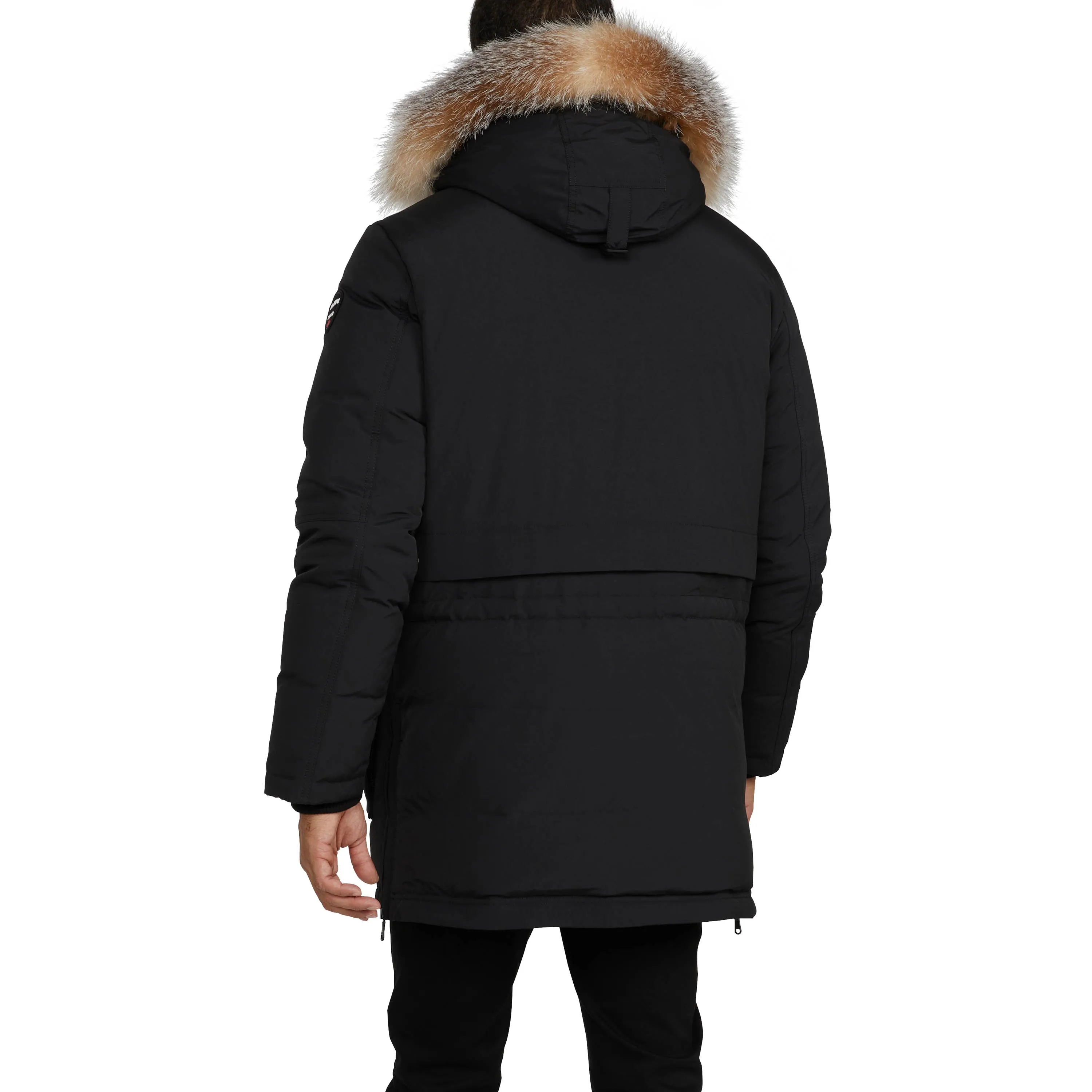Pajar Men's Parsenn Parka with Removable Hood and Fur Trim