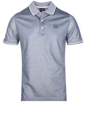 Piqu�� Tech Polo Navy
