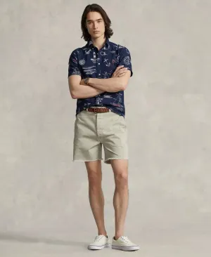 Polo Ralph Lauren Chino Shorts Men's 6" Burroughs Relaxed Fit Khaki Beige MXX150