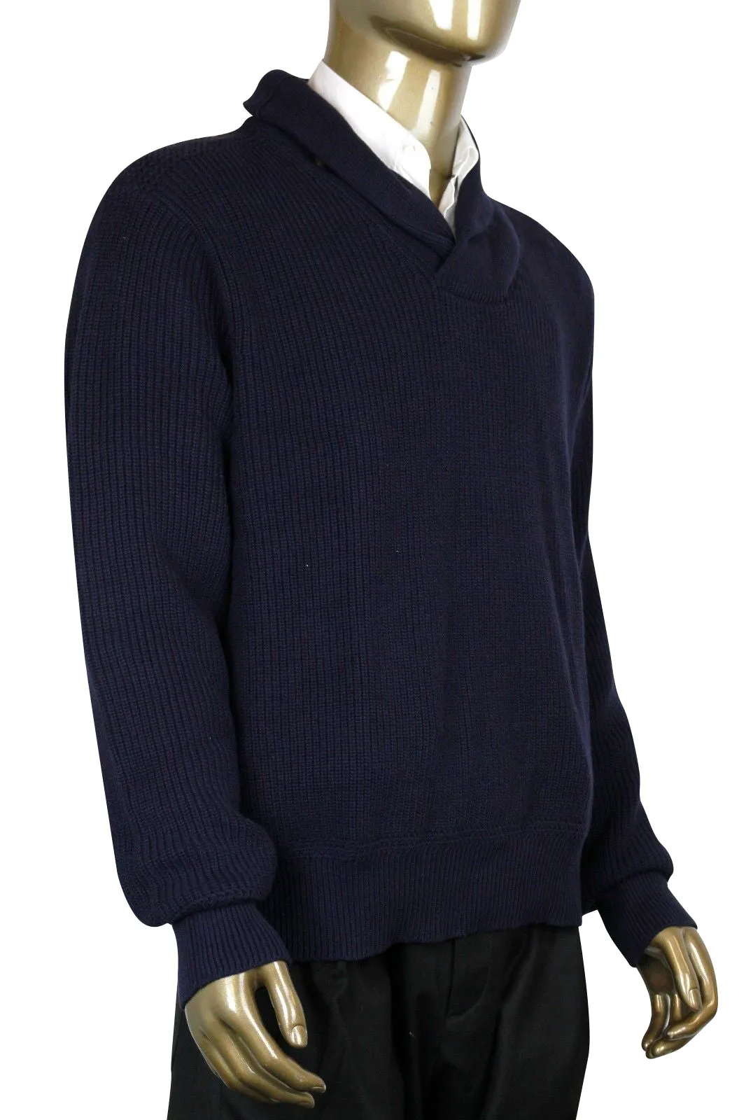 Polo Ralph Lauren Men's Cotton Shawl-Collar Sweater