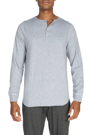 Poly Viscose Long Sleeve Henley