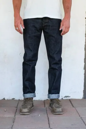 Portola Classic Taper 17Oz Jeans In Blue Slub