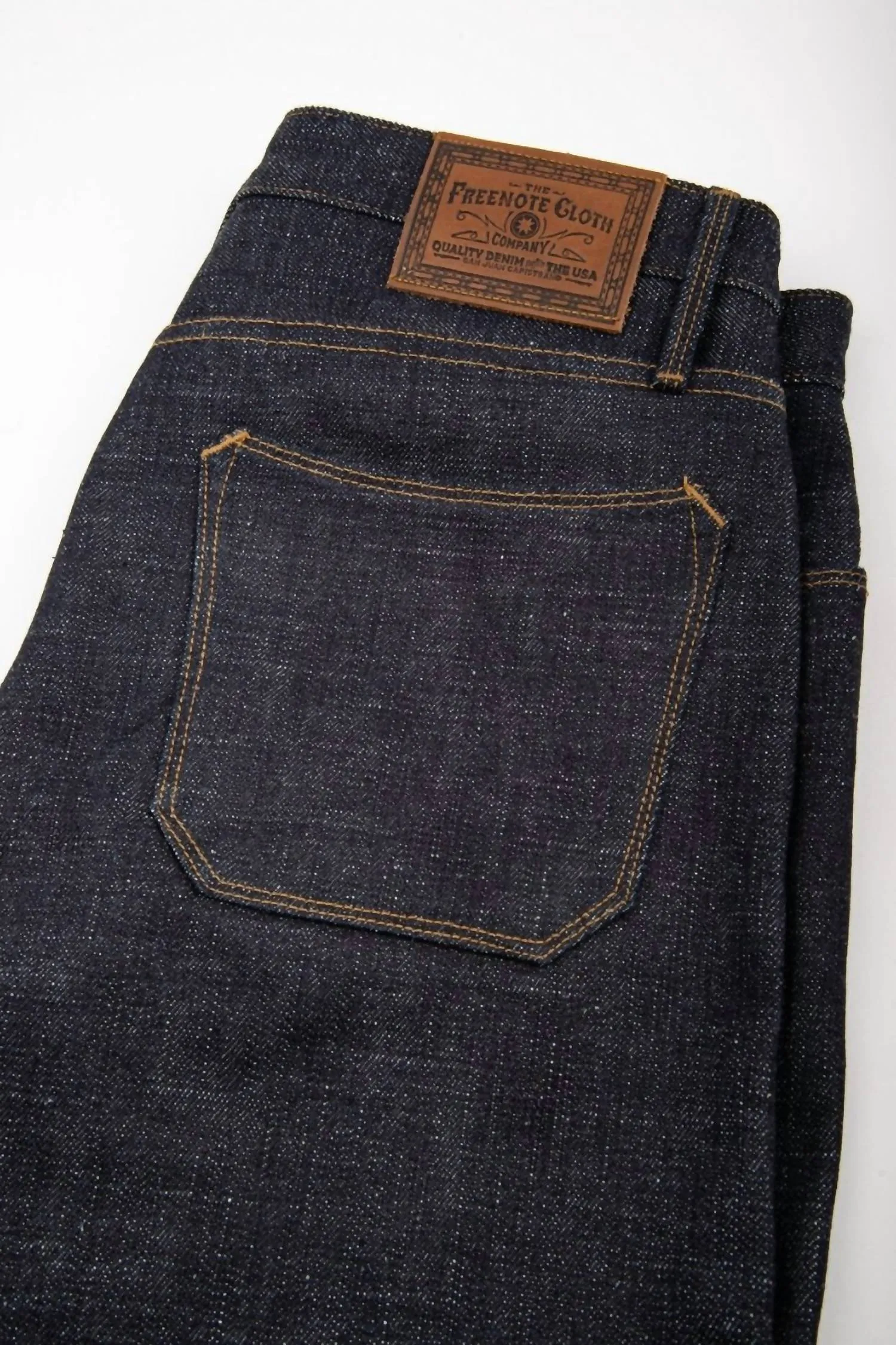 Portola Classic Taper 17Oz Jeans In Blue Slub