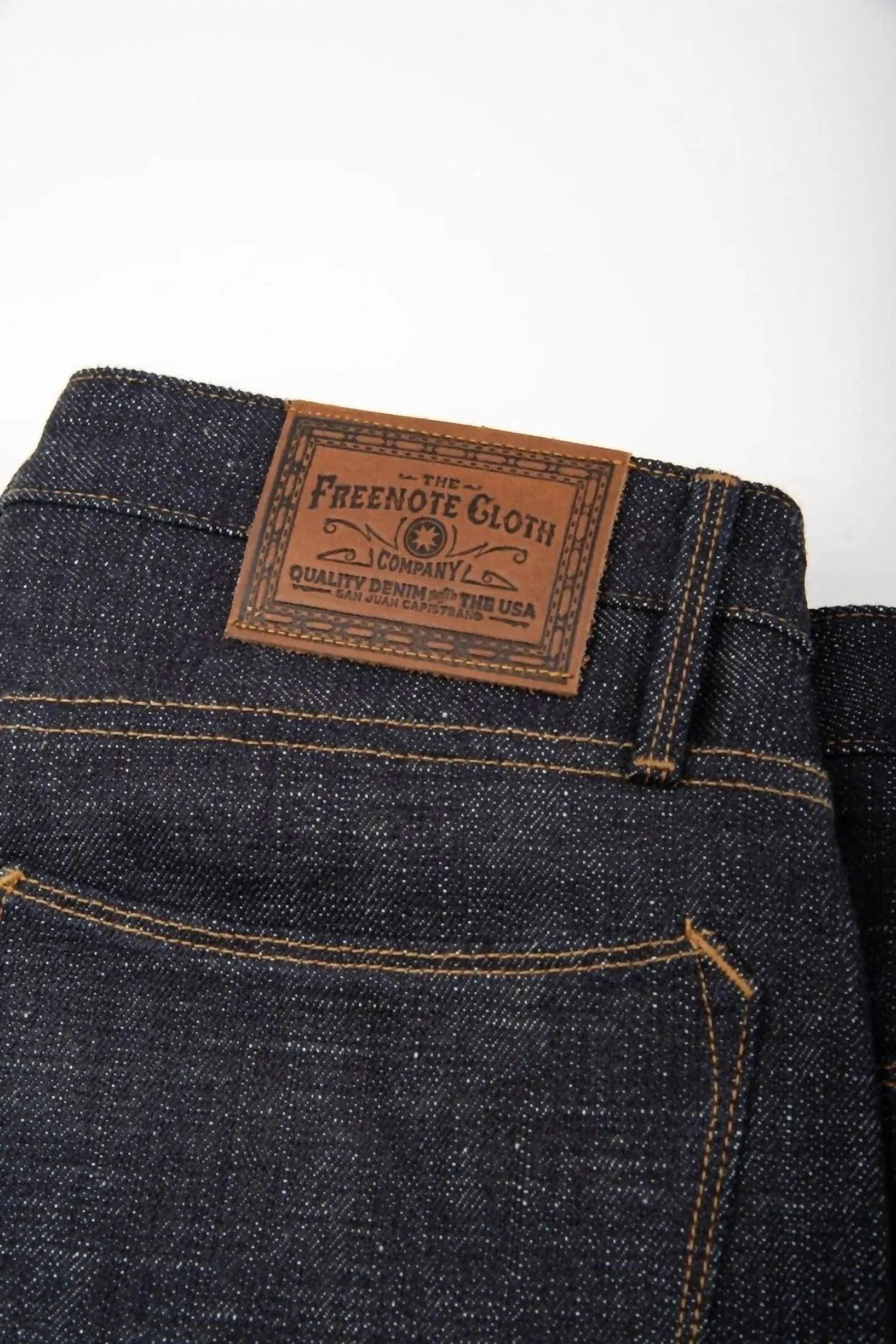 Portola Classic Taper 17Oz Jeans In Blue Slub