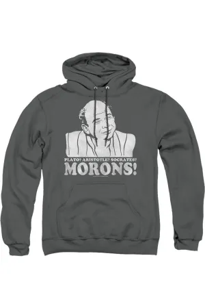 Princess Bride Morons Adult Pull Over Hoodie