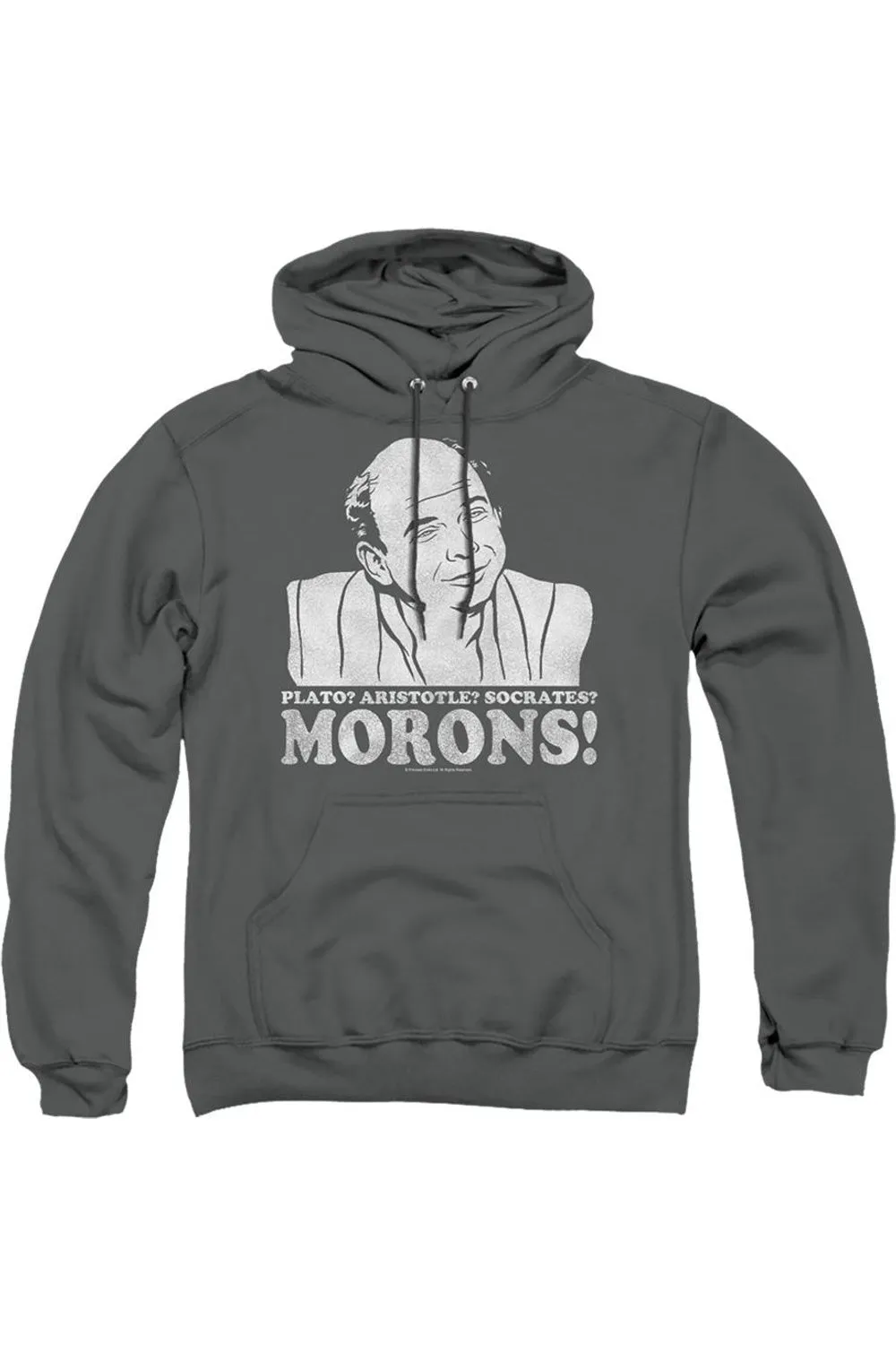 Princess Bride Morons Adult Pull Over Hoodie