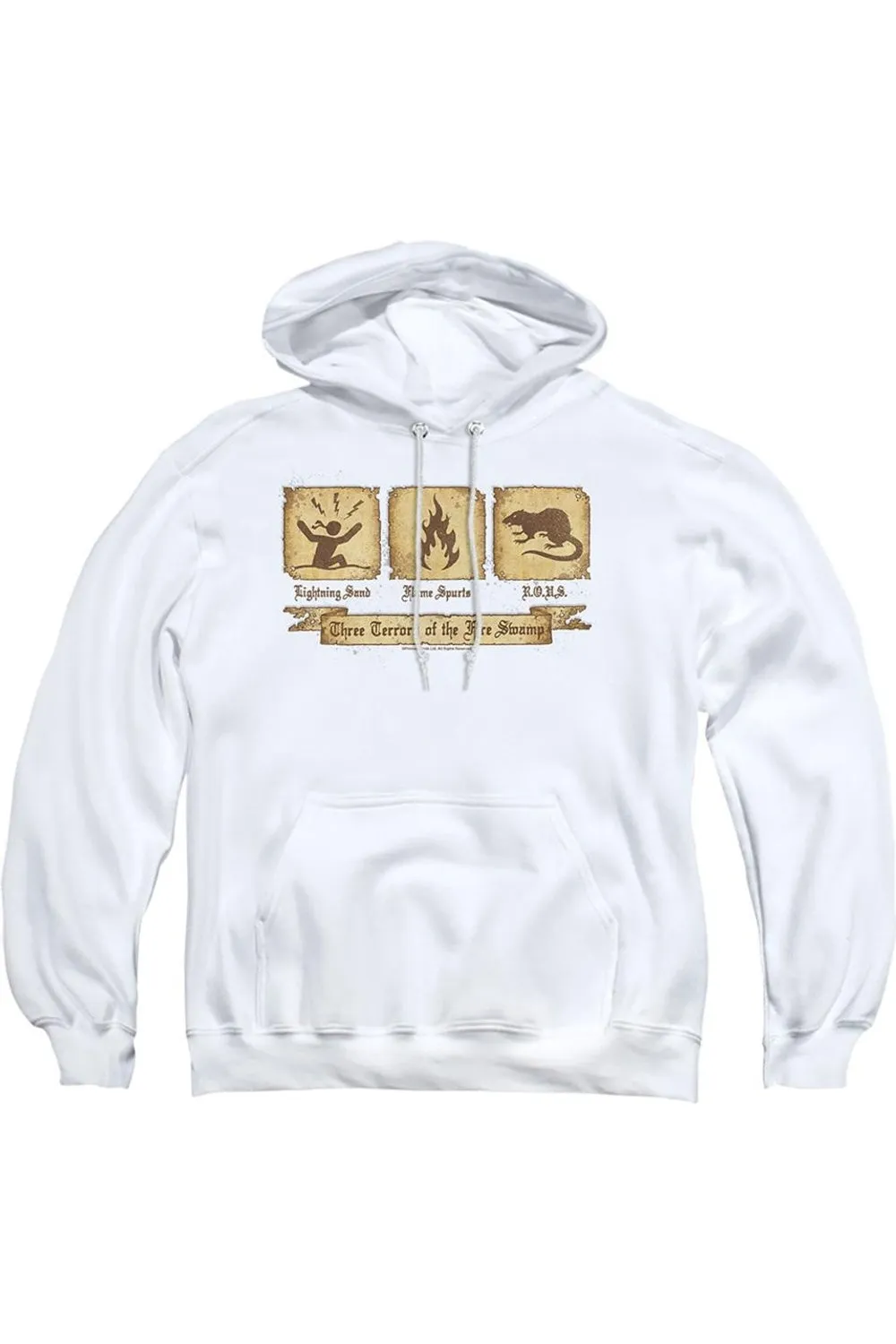 Princess Bride Three Terrors Adult Pull Over Hoodie