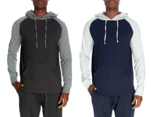 Pullover Raglan Hoody Contrast Sleeve 2 Pack