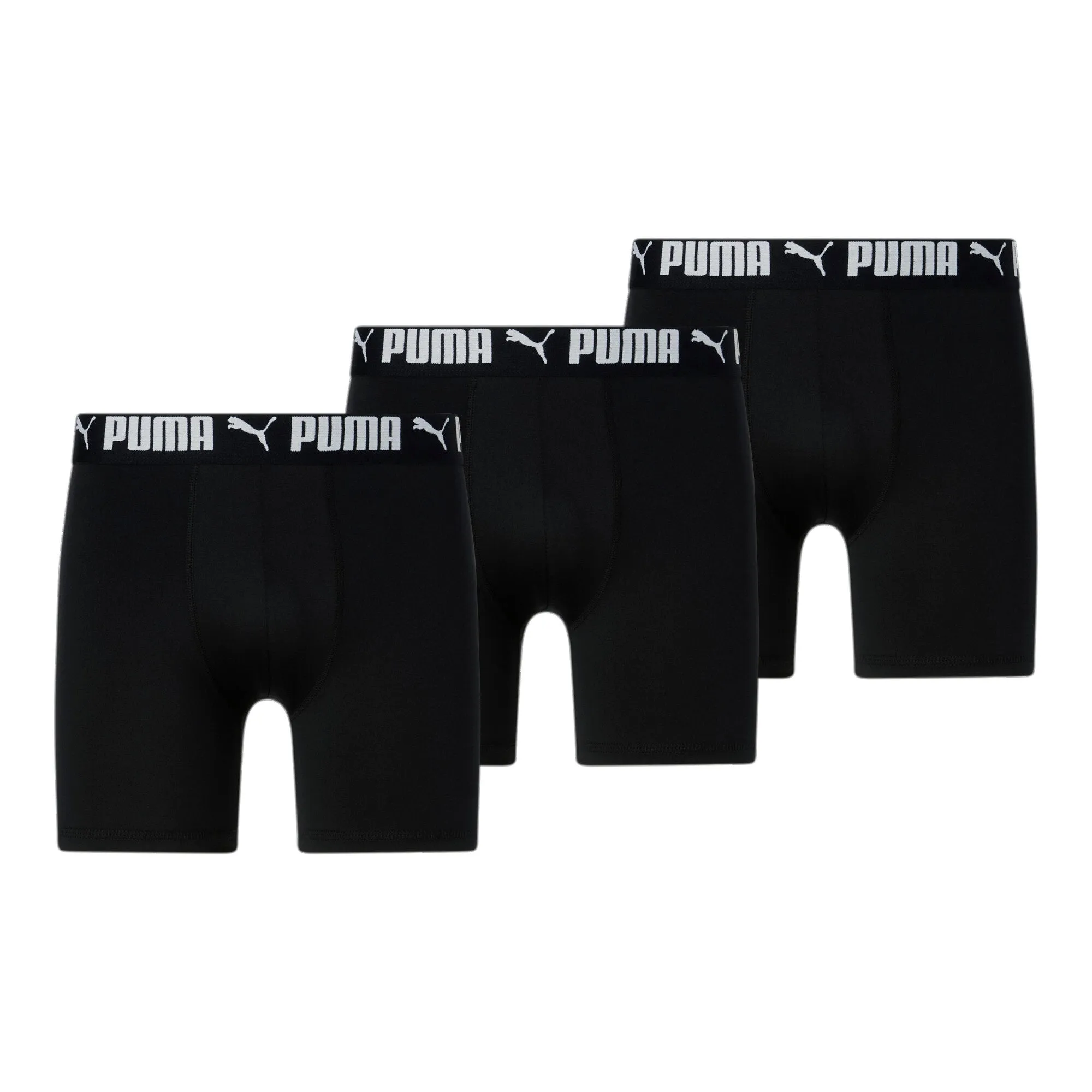 PUMA Men's Athletic Boxer Briefs [3 Pack]