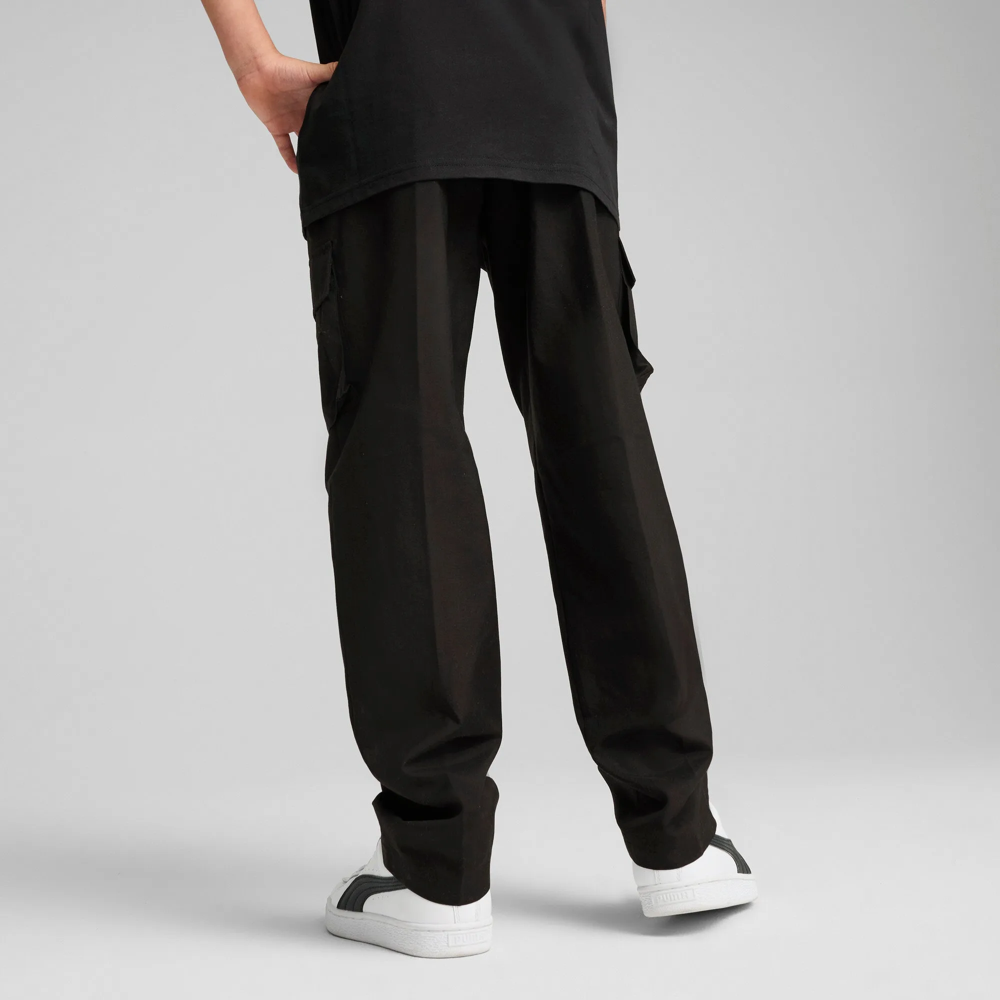PUMA Men's Essentials No. 1 Logo Woven Cargo Pants