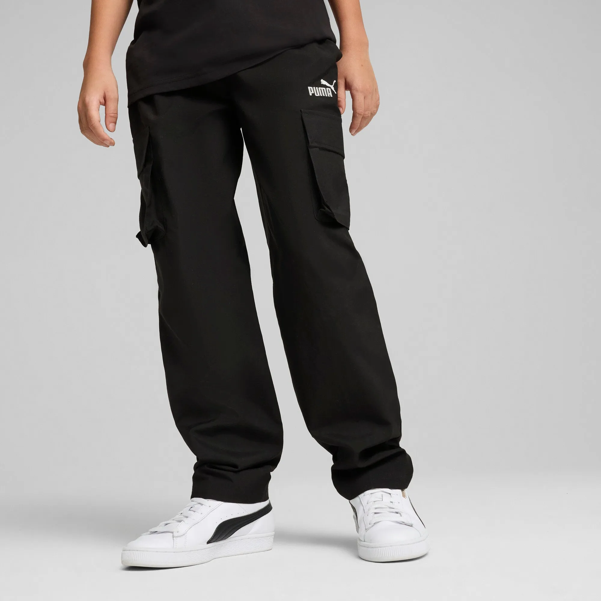PUMA Men's Essentials No. 1 Logo Woven Cargo Pants