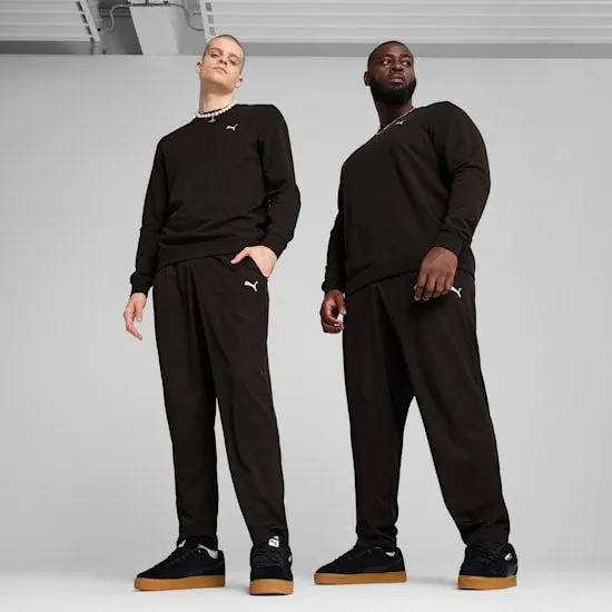 PUMA MEN'S ESSENTIALS WOVEN BLACK PANT