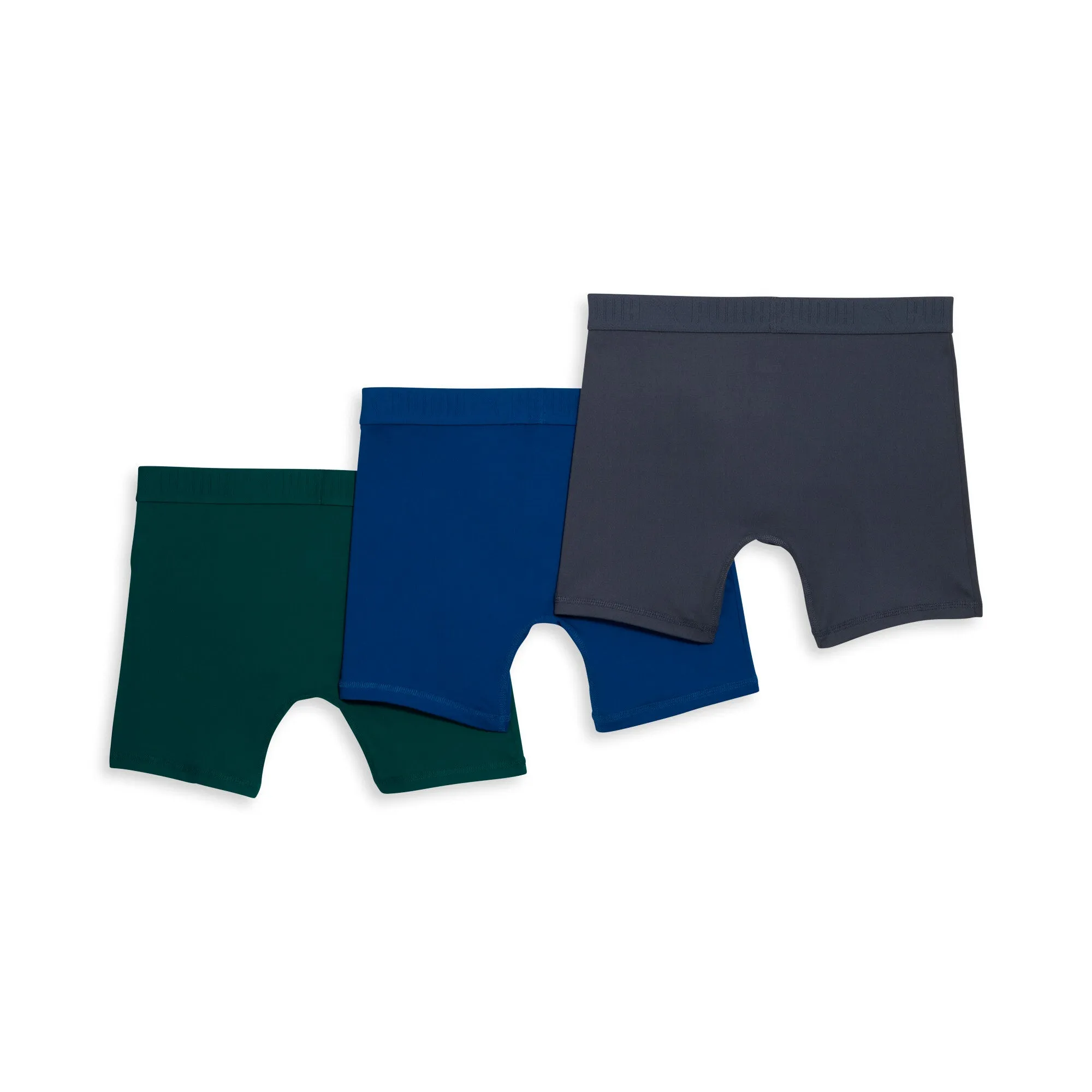 PUMA Men's Soft Boxer Briefs (3 Pack)