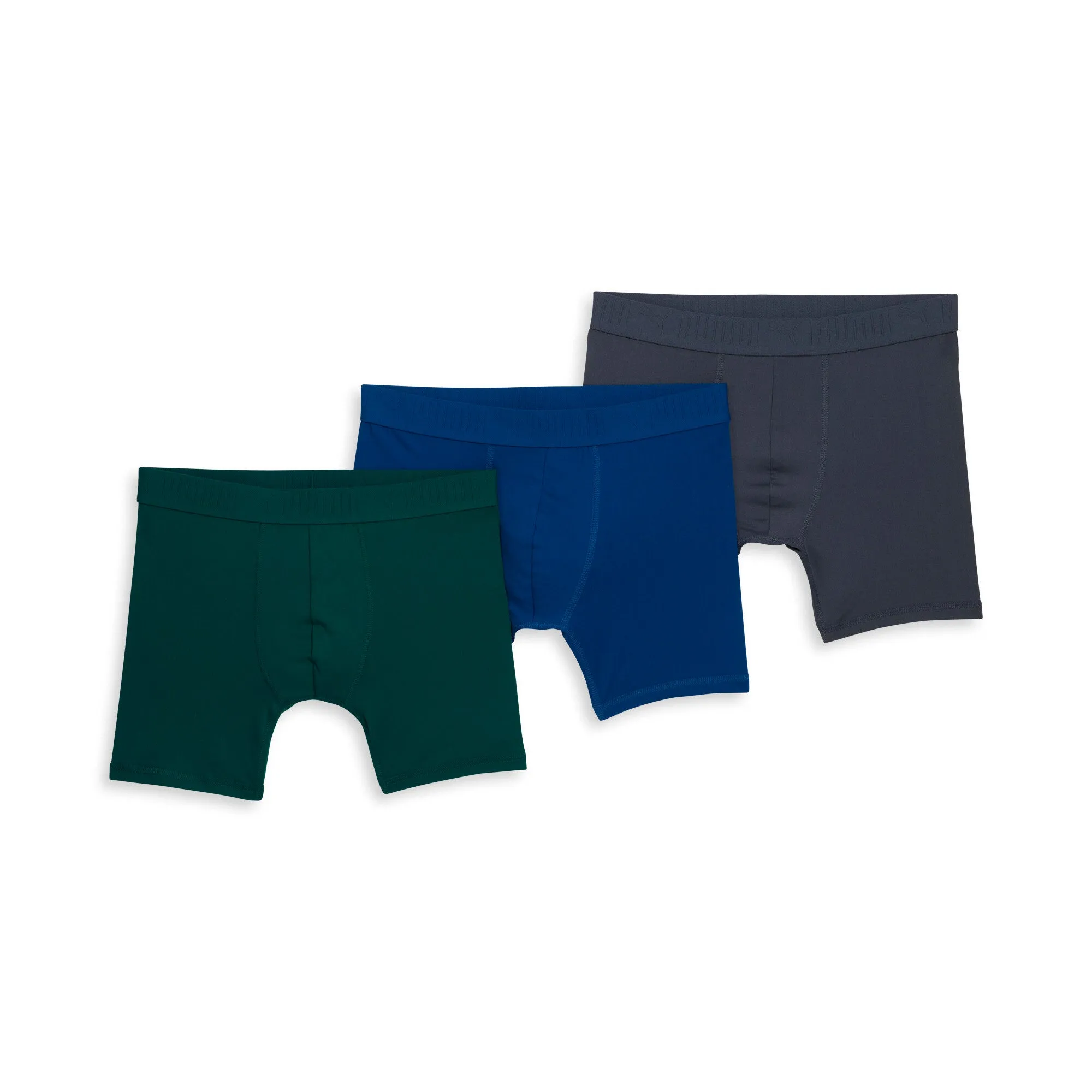 PUMA Men's Soft Boxer Briefs (3 Pack)