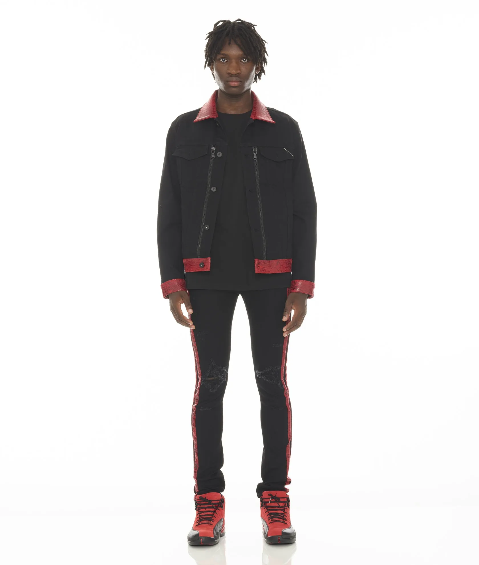 PUNK SUPER SKINNY IN BLACK