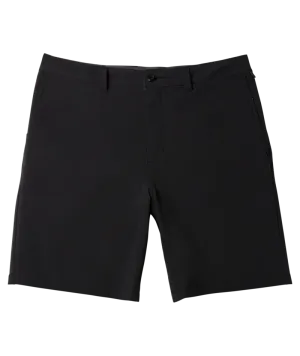Quiksilver Union Heather Amph 20 Shorts-Black