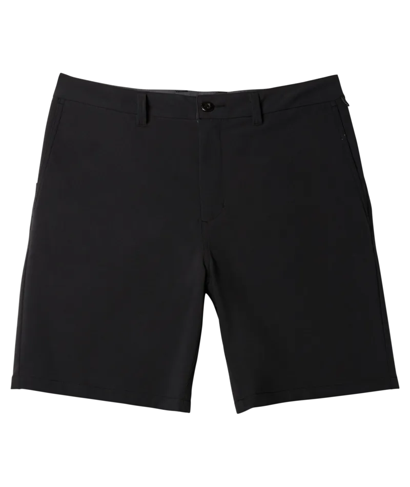 Quiksilver Union Heather Amph 20 Shorts-Black