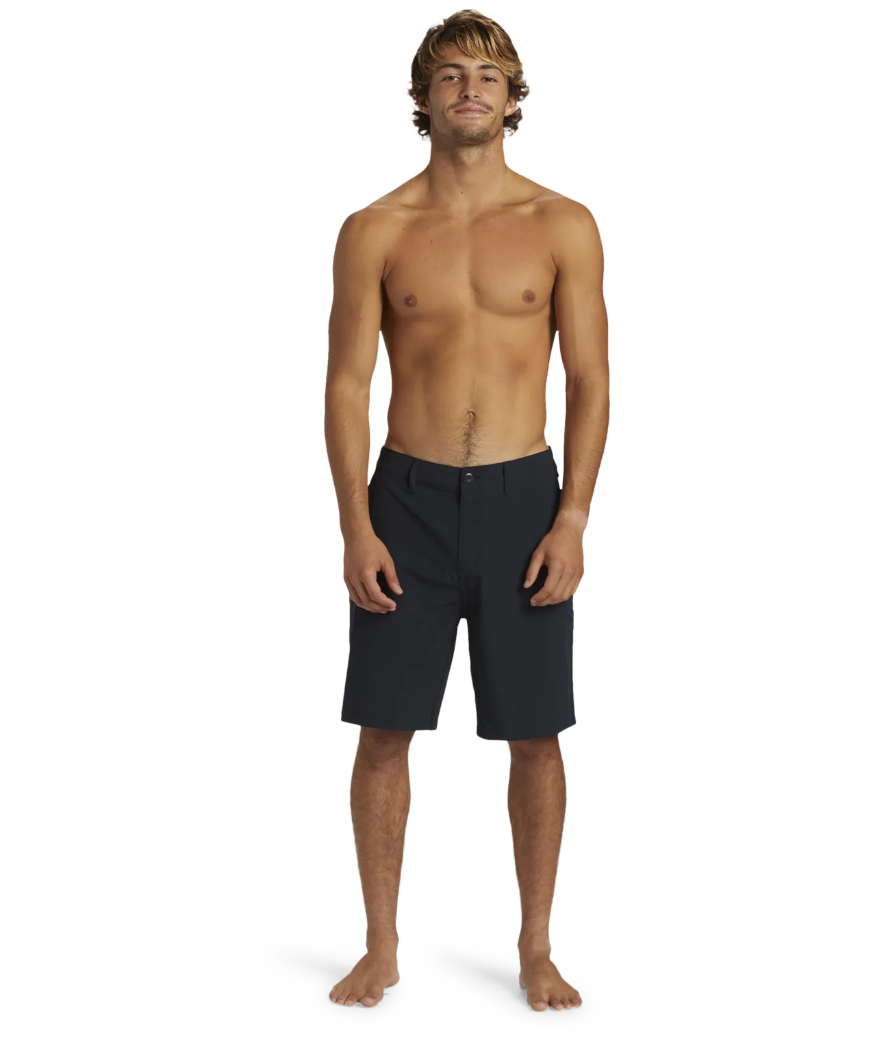Quiksilver Union Heather Amph 20 Shorts-Black