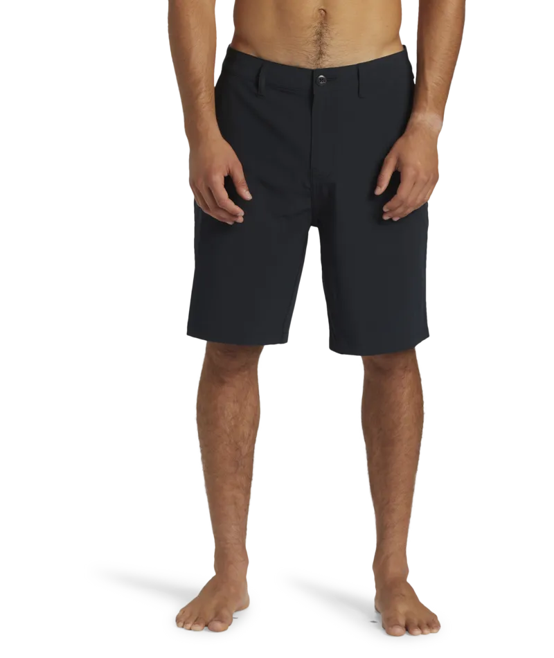 Quiksilver Union Heather Amph 20 Shorts-Black