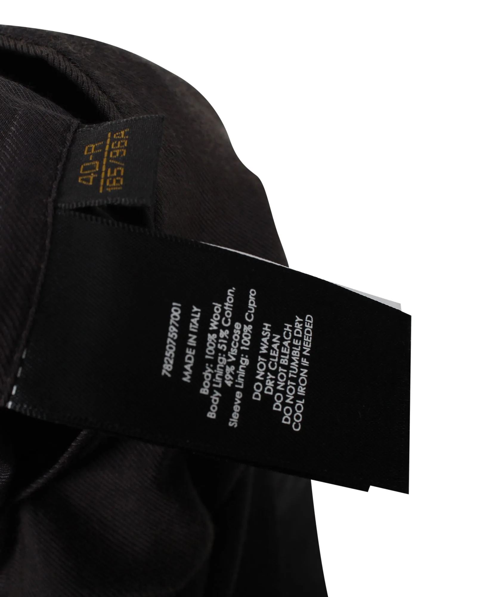 Ralph Lauren Striped Long Sleeve Blazer in Grey Wool