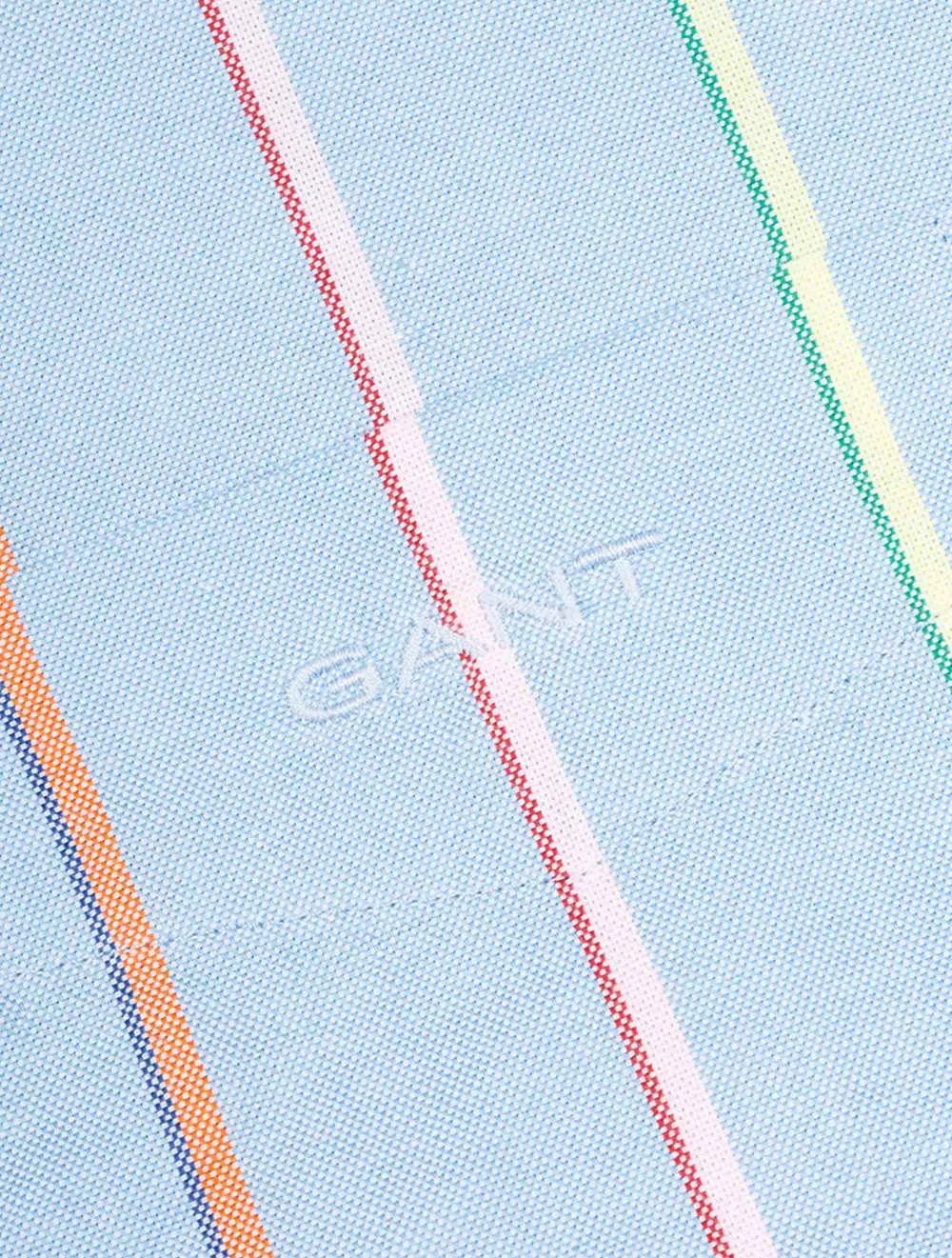 Regular Fit Striped Archive Oxford Shirt Capri Blue