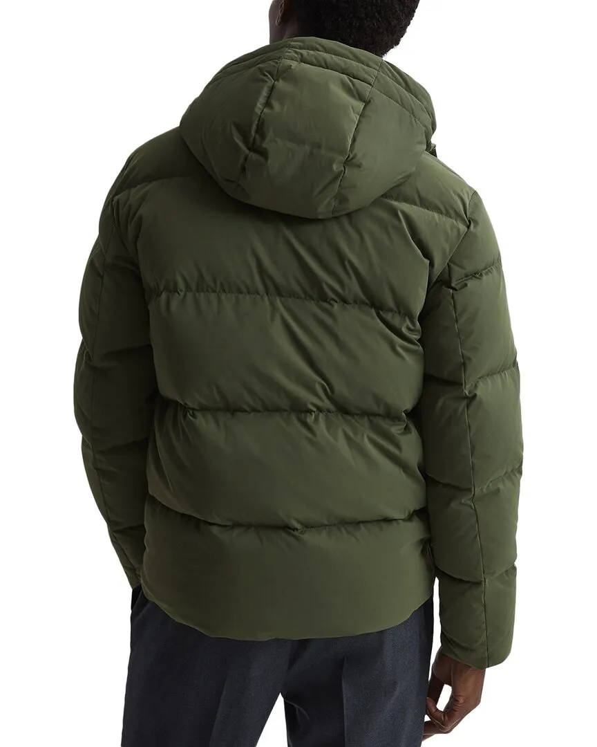 Reiss Ryder Hooded Short Puffer Jacket