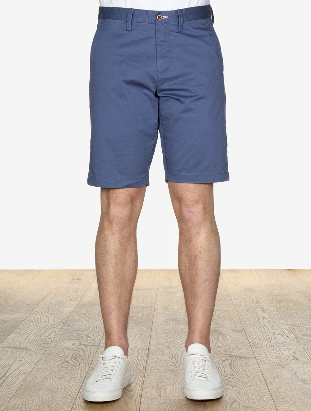 Relaxed Fit Twill Shorts Navy