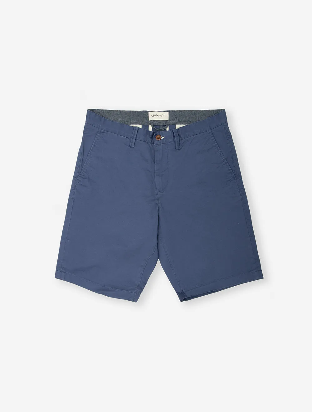 Relaxed Fit Twill Shorts Navy