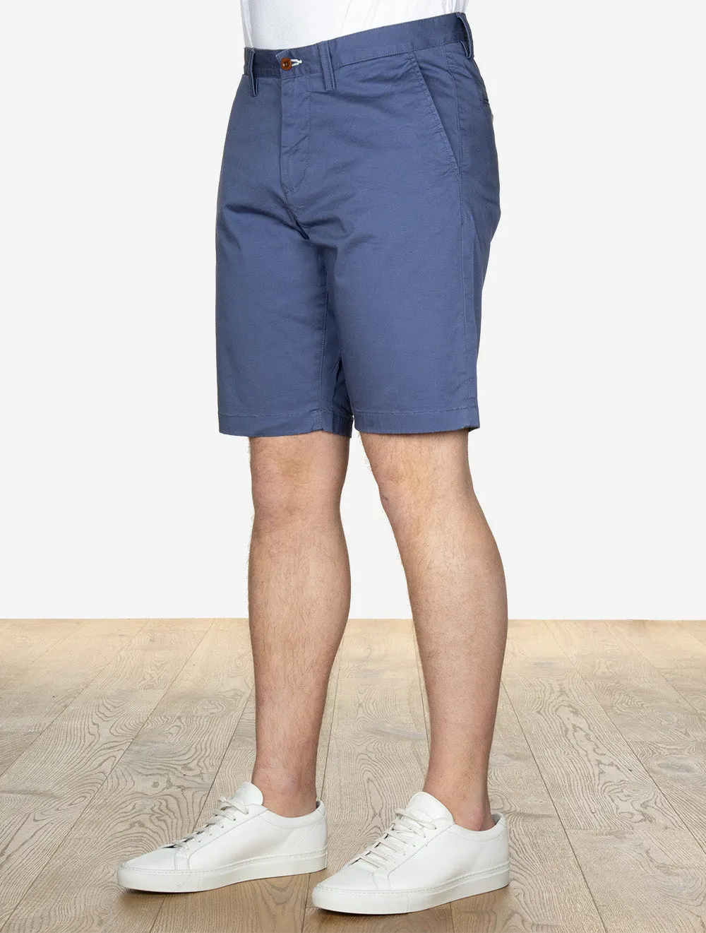 Relaxed Fit Twill Shorts Navy